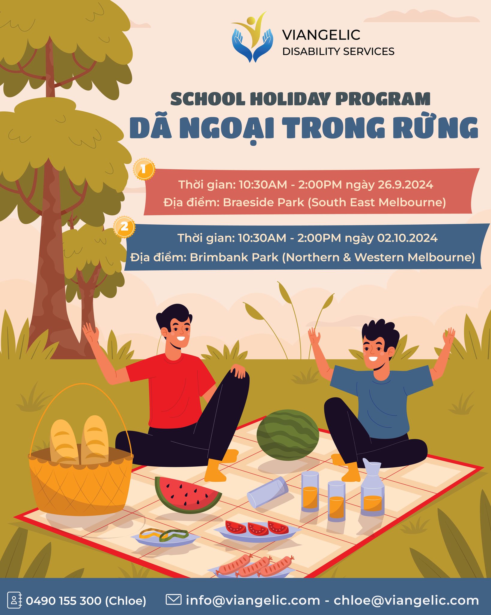 HOẠT ĐỘNG DÃ NGOẠI TRONG RỪNG